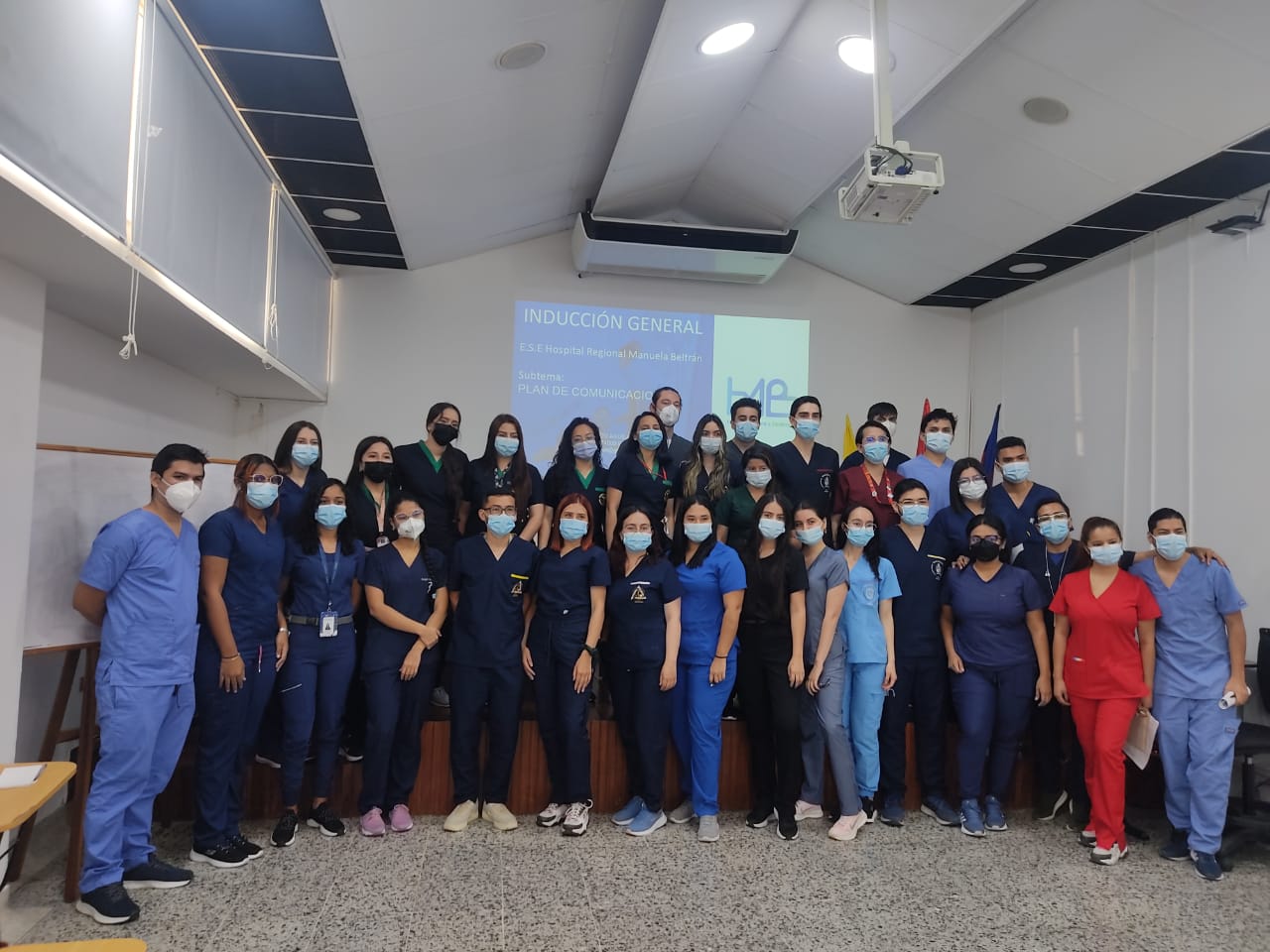imagen personal hospital manuela beltran en induccion y reinducion