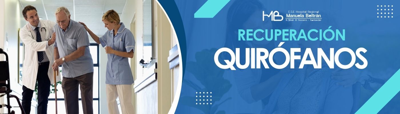Servicio recuperacion quirofano hospital Manuela Beltrán